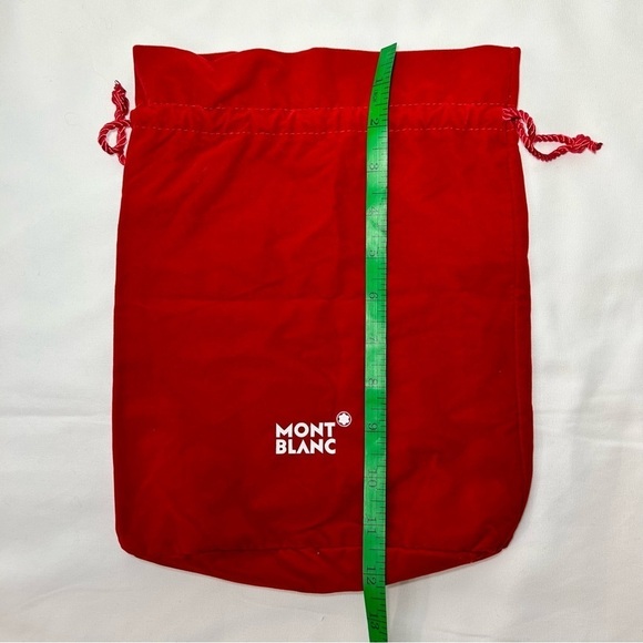 Mont Black Red Velvet Dust Bag - Picture 10 of 11